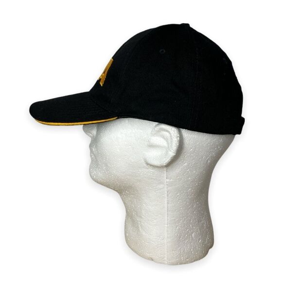 NRA Black Embroidered Hat Logo National Rifle Association USA Flag Adjustable - Picture 3 of 9